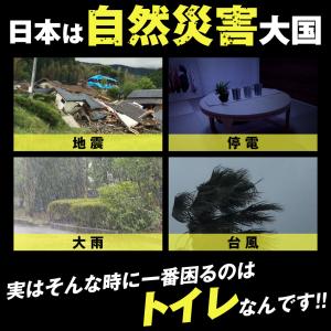 国華園 簡易トイレ 非常用トイレセット 60回...の詳細画像3