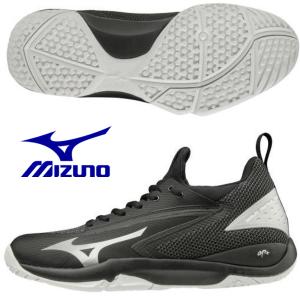 ミズノ MIZUNO/テニスシューズ /ウエーブ インパルス ワイド OC/61GB196003/オムニ・クレーコート対応/ブラック×シルバー×ホワイト/19 FW｜kokkidozao