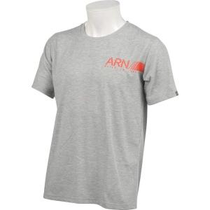 アリーナ ARENA/男女兼用/Tシャツ/AMULJA58 CRG/グレイ杢/バックプリント有り｜kokkidozao