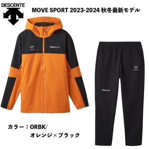 デサント/Move Sport/2023 秋冬 HEATNAVI ソフトシェル バックロゴ フルジッ...