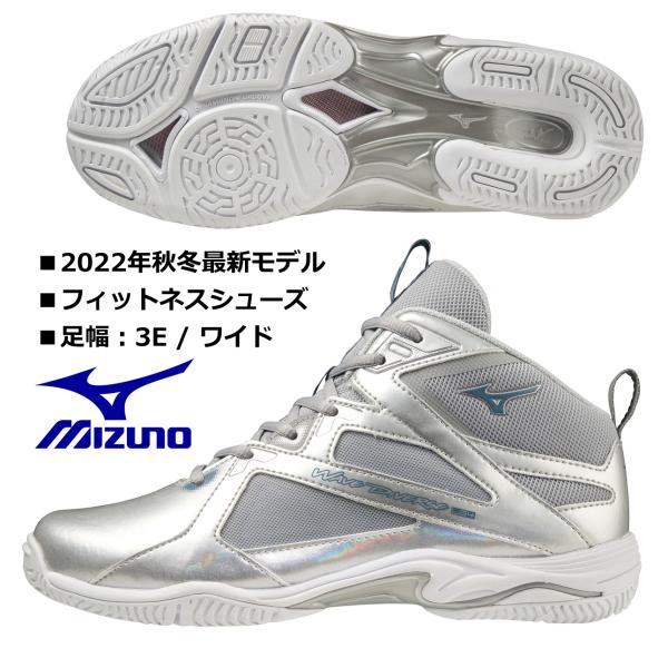 在庫あり 即納可/ミズノ MIZUNO/男女兼用 エアロビクス フィットネス シューズ/ウエーブダイ...