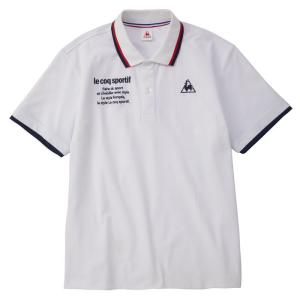 ルコックスポルティフ le coq sportif/メンズ 2020 最新 春夏/ソロテックス半袖ポロシャツ/ホワイト/QMMPJA45 WHT/吸汗速乾素材・UVカット素材を使用｜kokkidozao