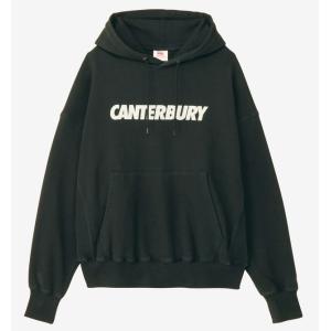 CANTERBURY カンタベリー/2024 秋冬 最新 メンズ/ヘビースウェットパーカ /RA44613 19/カラー：ブラック