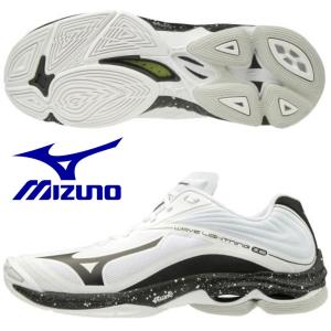 ミズノ MIZUNO/バレーボールシューズ/2020年 最新モデル/ウエーブ ライトニング Z6/WAVE LIGHTNING Z6/V1GA200009/ホワイト×ブラック｜kokkidozao