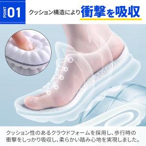 インソール 疲れない 衝撃吸収 足底筋膜炎 立...の詳細画像2