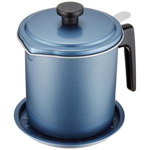 パール金属 オイル ポット 1.2L 受皿付 フッ素加工 オーリオ