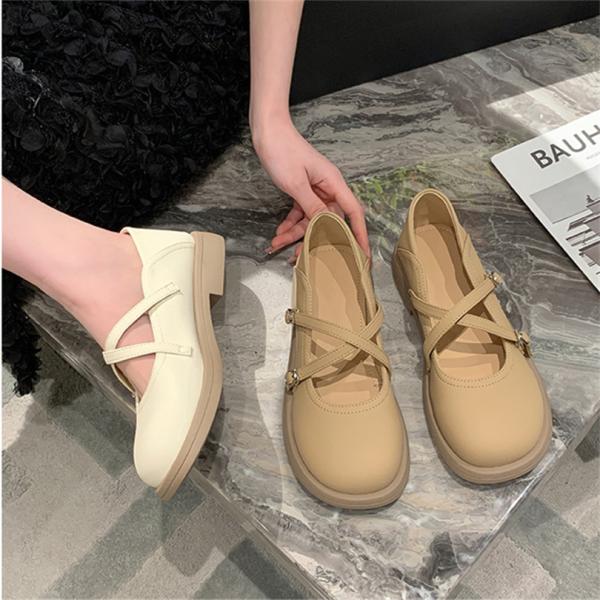 ローファー レディース パンプス 革靴  フラットヒール パーティー ラウンドトゥ スクール 発表会...