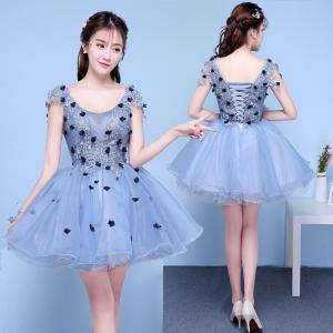 カラードレス レディース ショートドレス ワンピース