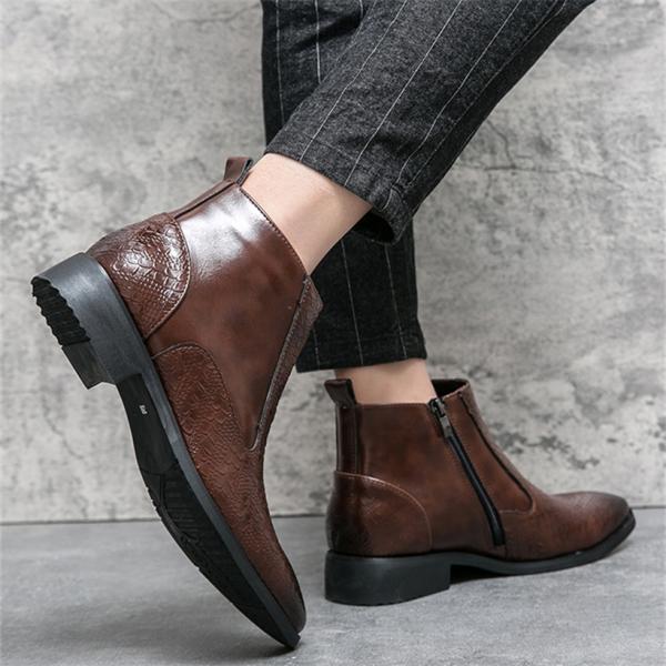 ブーツ メンズ ショートブーツ 紳士靴 革靴 ブーティー アンクルブーツ 発表会 ビジネスシューズ ...