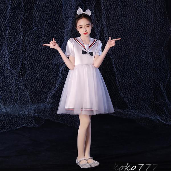 子供服 ドレス ワンピース キッズ 女の子 ダンスウェア パーティードレス 洋服 半袖 プリンセス ...