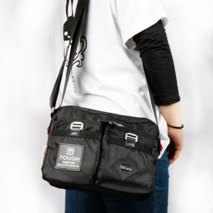 ショルダーバッグ TOUGH ポケット 収納力 アウトドア かばん