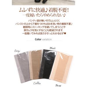 ストッキング 穴あき パンティ部オープンタイプ...の詳細画像2