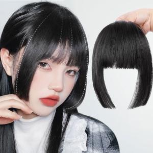 前髪ウィッグ ヘアピース 姫カット 姫前髪 ワンタッチ エクステ ヘアアレンジ 送料無料｜kokoa