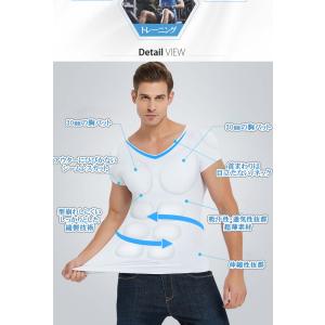 マッチョインナー 5分袖 マッチョTシャツ 筋...の詳細画像4