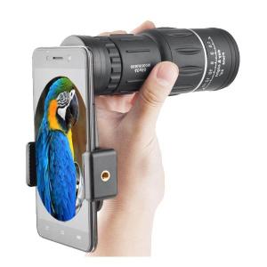 単眼 単眼望遠鏡 40X60 スマートフォンレンズ スマートフォン対応