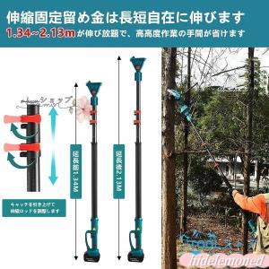 高枝 電動のこぎり チェーンソー 充電式 高枝...の詳細画像5
