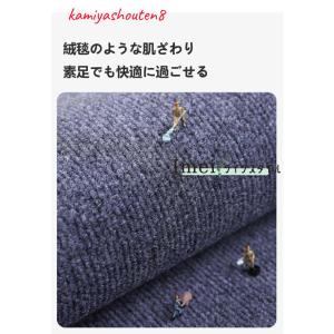 チェアマット 大判 防音 ラグマット カーペッ...の詳細画像3