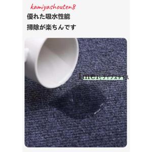 チェアマット 大判 防音 ラグマット カーペッ...の詳細画像4