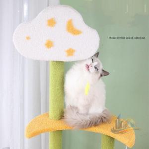 3段 キャットタワー 据え置き 猫タワー 運動...の詳細画像3