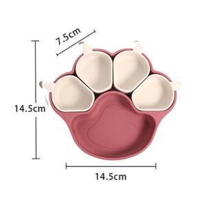 吸盤ボウル 離乳食プレート ベビー食器 食品級...の詳細画像2