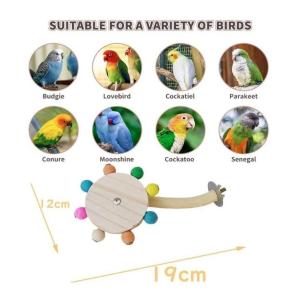インコ おもちゃ鳥 おもちゃ鳥の止まり木 イン...の詳細画像4