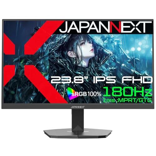 ECサイト限定JAPANNEXT 23.8インチ IPSパネル搭載 180Hz対応 フルHD(192...