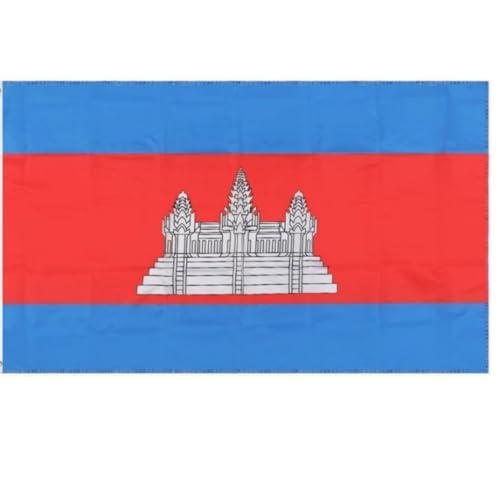 国旗 世界国旗 ハトメ式 フラッグ 90×150cm ポール取り付け用 金属製通し穴 NYANDEL...