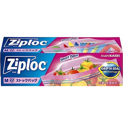 ジップロック ストックバッグ M 22枚入