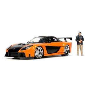 JADATOYS 1:24 F&F HAN'S MAZDA RX-7 Veilside w/HAN ワイルドスピード ミニカー｜kokomomozu-store