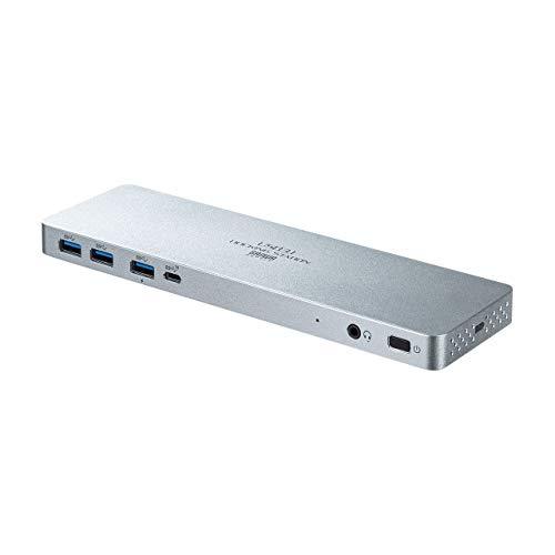 サンワサプライ USB Type-C専用ドッキングステーション(HDMI/DisplayPort対応...