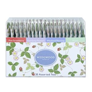 プチギフト 挨拶 ウェッジウッド ワイルドストロベリー アソートティーバッグ