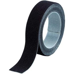 TRUSCO(トラスコ) マジックバンド結束テープ 両面 黒 20mm×1.5m MKT2015BK