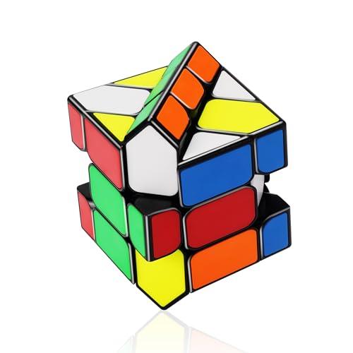 マジックキューブ 3x3x3 ステッカーレス おしゃれ キューブ 初心者 魔方 MagicCube ...