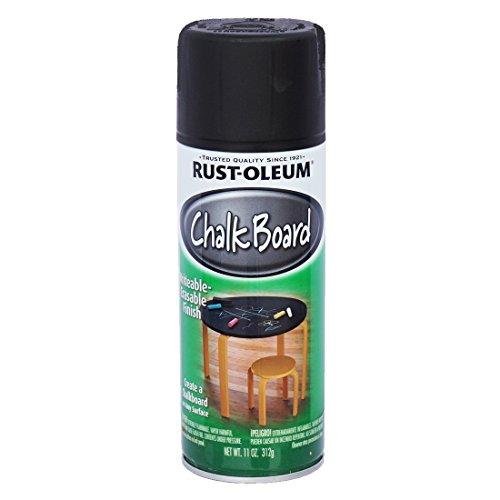 Rustoleum ラスト・オリウム チョークボード スプレー 黒板塗料 ブラック 312g