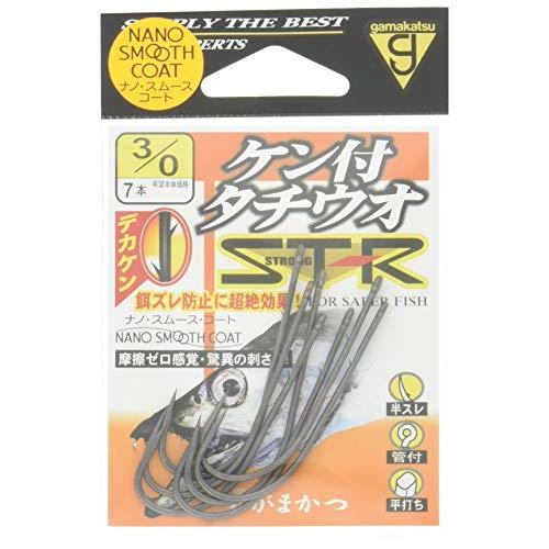 がまかつ(Gamakatsu) バラ ケン付タチウオ ST-R(ナノスムースコート) #3/0.