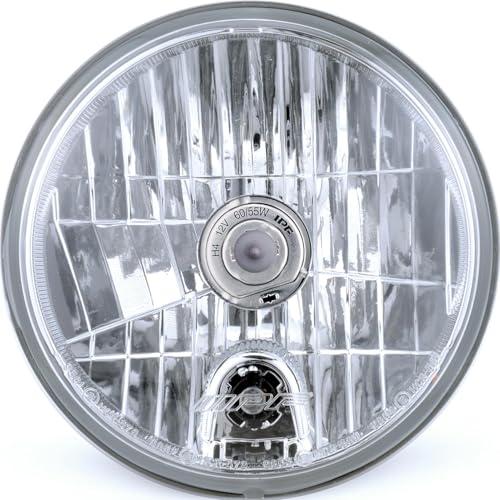 IPF ヘッドライト ASSY ハロゲン H4 丸形 2灯式 マルチリフレクター ポジション付き 純...