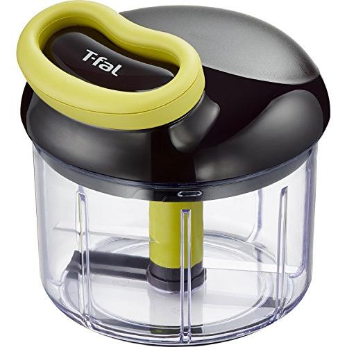 ティファール みじん切り器 手動 900mL ふたも洗える 「ハンディチョッパー ネオ」 独自のダブ...