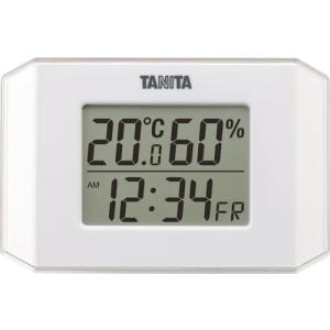 タニタ(Tanita) (TANITA) 温度計・湿度計 ホワイト デジタル デジタル温湿度計 TT-574-WH｜ココモモーズ