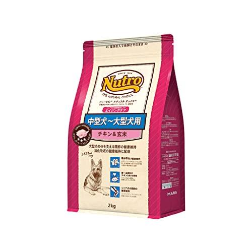 Nutro ニュートロ ナチュラル チョイス 中型犬~大型犬用 エイジングケア チキン&amp;玄米 2kg...