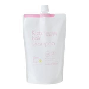 Mama&Kids キッズリンスインヘアシャンプー詰替用 460ml 低刺激スキンケア 子供用 無添加 無香料 弱酸性 泡状頭髪用シャンプー