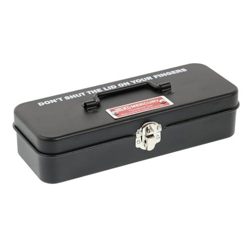 キーストーン 収納ケース・ボックス マットブラック 高さ/約4.5cm 幅/約21cm 奥行/約8c...