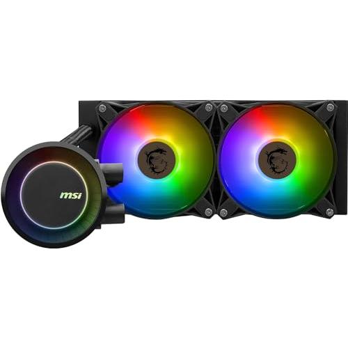 MSI 水冷クーラー MAG CORELIQUID E240 LGA1700/AM5対応240mmラ...