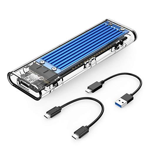 ORICO M.2 SSD 外付けケース 10Gbps M.2 SSD ケースNVMe&amp;SATA両対...