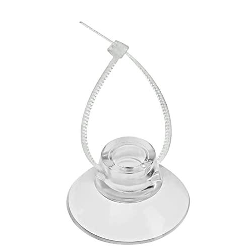 Pawfly 10個パック リウム用吸盤と20個の調節可能なジップタイケーブルセット フィッシュタン...