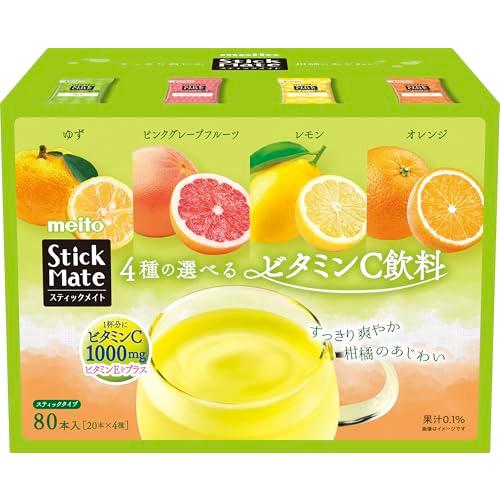 名糖産業 スティックメイト ビタミンCアソート 80P