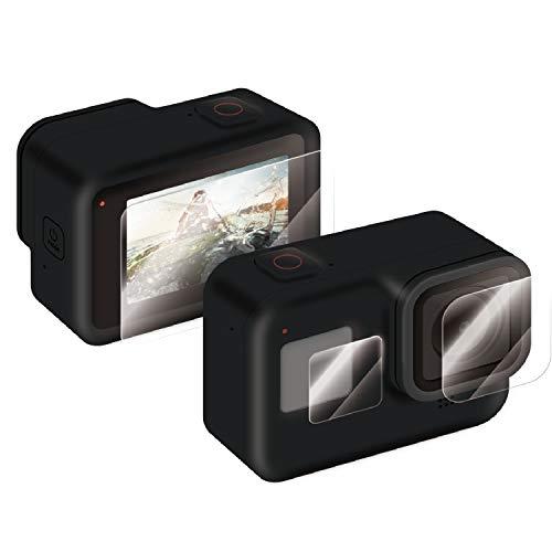 エレコム GoPro HERO8 Black ガラスフィルム 0.33mm 防指紋 光沢 AC-GP...