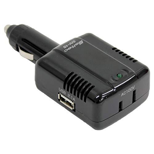 メルテック(meltec) 車載用インバーター 2way(USB&amp;コンセント) DC12V コンセン...