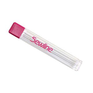 Sewline ソーライン 布用 シャープペンシル 専用替芯 6本入 0.9mm 白 FAB50009｜kokomomozu-store