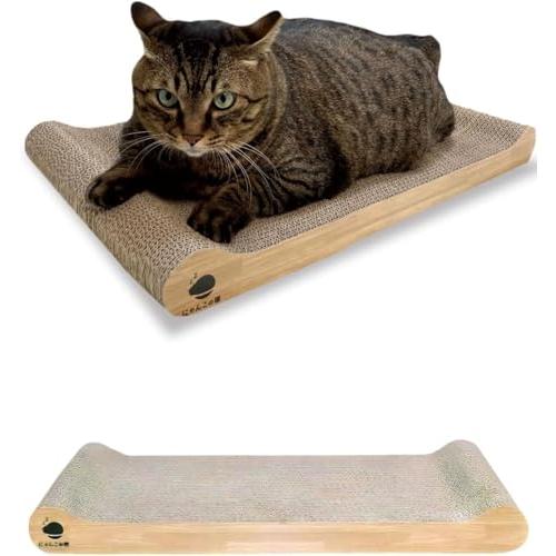 とぎかすゼロ 1年使える高耐久 猫 爪研ぎ ぽっちゃり猫OK 獣医師監修 爪とぎ つめとぎ ワイド段...