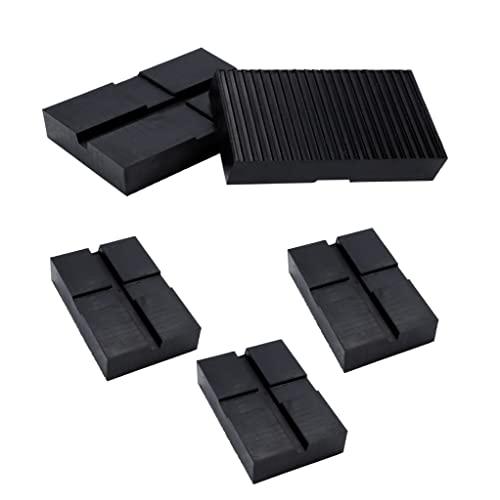 高耐久 ゴムブロック リフトアップ 高さ40mm/80mm 自動車 整備 傷防止 タイヤ交換 嵩上げ...